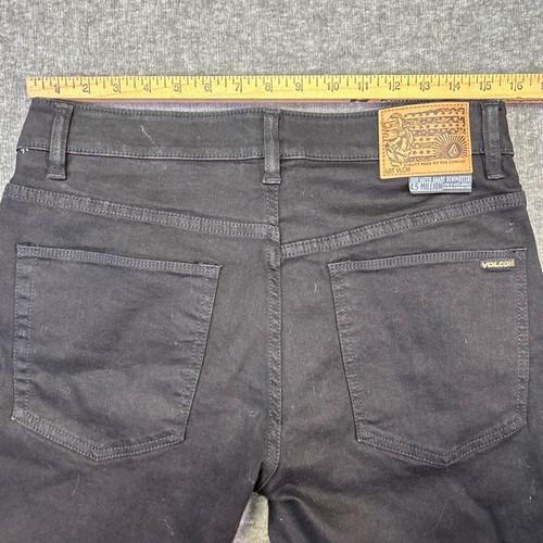 Volcom Jeans Solver Mens Size 31 Jeans Black Casual Urban Streetwear - Picture 6 of 7