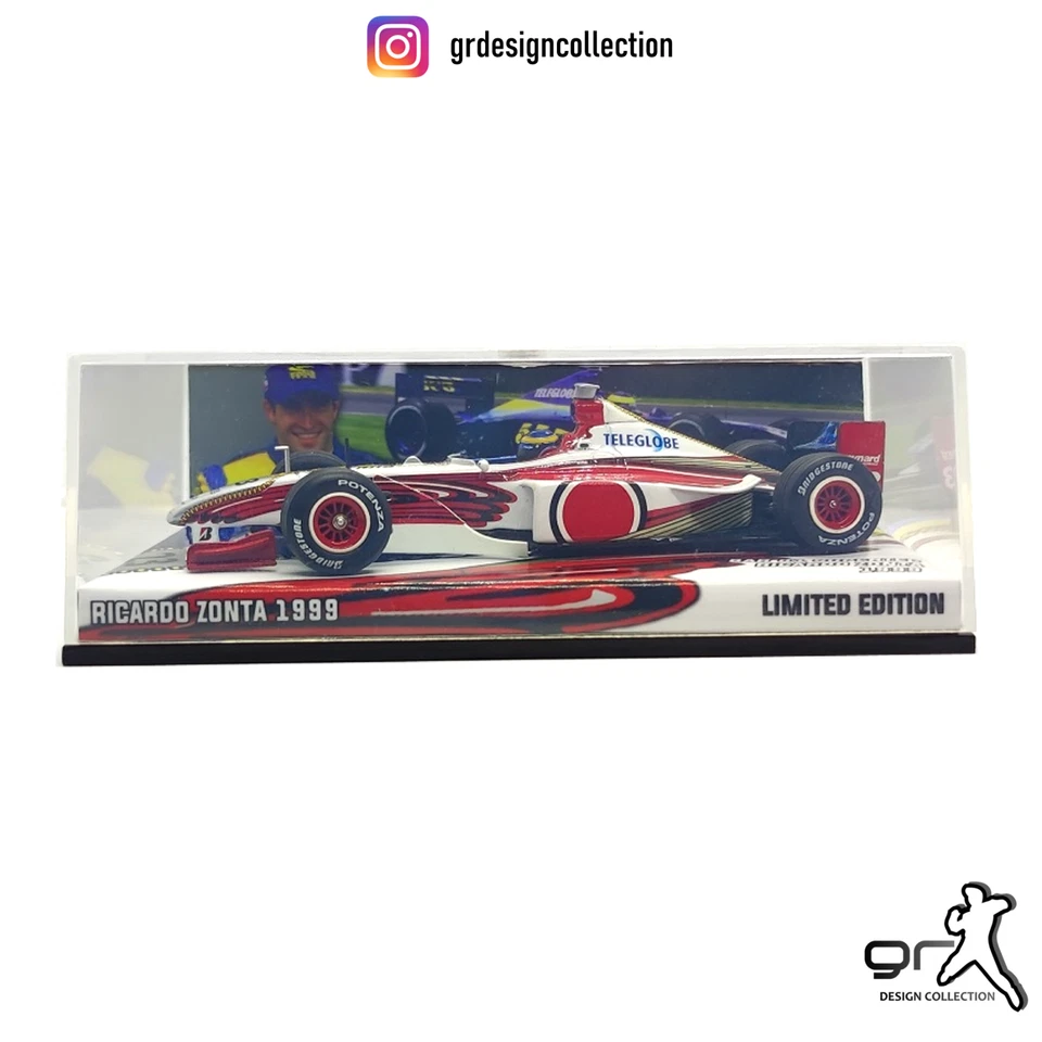 Ricardo Zonta - Bar 01 SUPERTEC - F1 GP 1999 / MINICHAMPS / 1:43 - Immagine 2 di 4