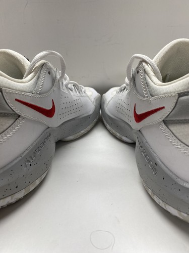Nike Zoom Freak 2 Basketball Shoes Men's Size 8.5 White Black Cement CK5424-100 - Picture 11 of 14