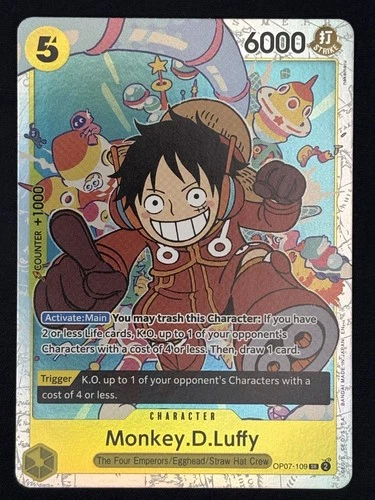 One Piece TCG The Best Vol. 2 PRB-02 - Monkey.D.Luffy OP07-109 SR