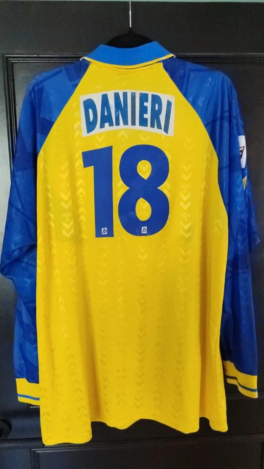Match Worn Shirt Danieri SC Toulon 1996 1997 Division 2 LNF - Photo 2/4