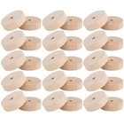 30 Pcs Wooden Car Wheels Small Wood Wheels Miniature Wheels for Crafts