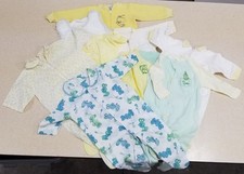 Vintage Baby Pajamas Sears JC Penny One Piece Footed Infant Toddler Pjs