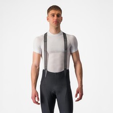 Castelli Bicycle White Core Seamless Short Sleeve Underwear Jersey