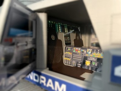 Console Sticker | Robert Bergeron's  Battlestar Galactica Landram 1/18