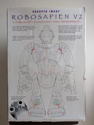 Robosapien V2 WowWee radio-controlled robot 856185 - 第 6/6 張圖片