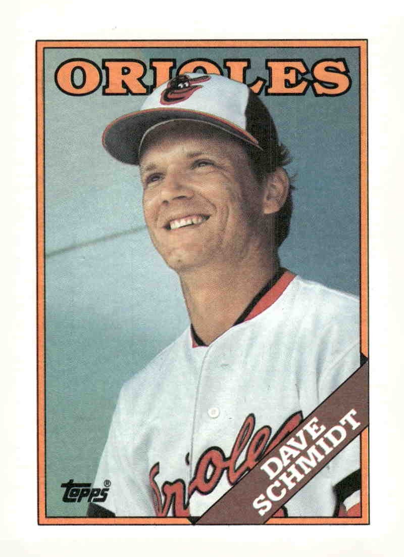 1988 Topps #214 Dave Schmidt