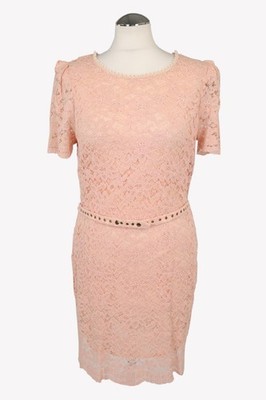 Whistles Damen Kleid Gr. 40 (UK 14) Rosa Shiftkleid Shirtkleid Dress