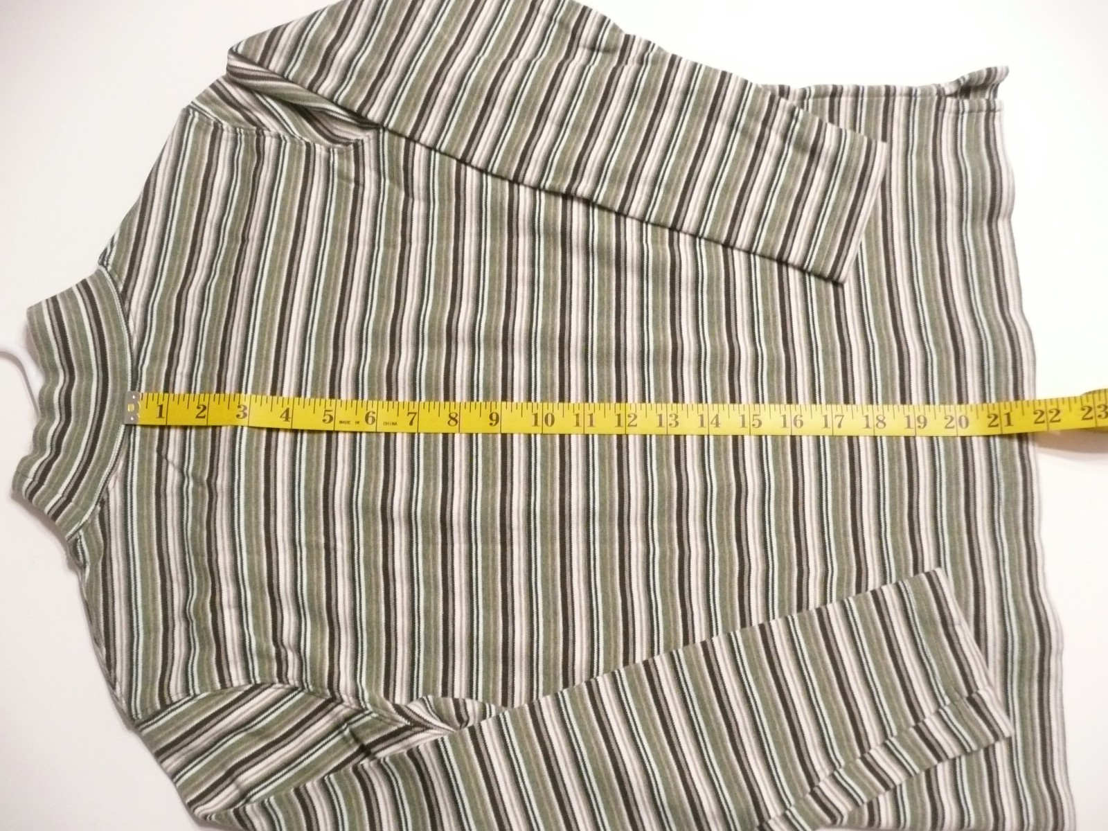 Classic Elements-Multicolor Mock Turtleneck Strip… - image 6