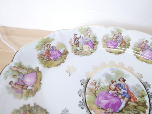 Gloria Fine Porcelain Bavaria Handwork Bayreuth West-Germany plate - Picture 3 of 9