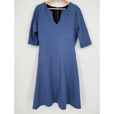 Betabrand Shapeline A Compression Travel Dress Blue Size XL