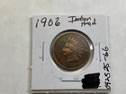 1906 Indian Head Penny in Very Fine Condition with Full Liberty Band 092525 66r