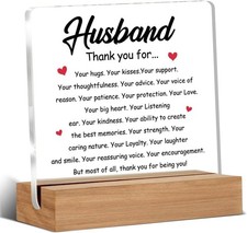 Husband Gifts from Wife, Valentines Day Anniversary Birthday Gifts for Him Husba