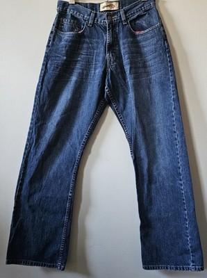 Wrangler 20x Jeans Men's 30x32 Blue Denim Faded Competition Rodeo Western