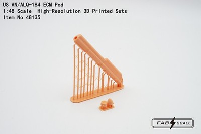 FAB FA48135 1/48 US AN/ALQ-184 ECM Pod 3D Printed Set