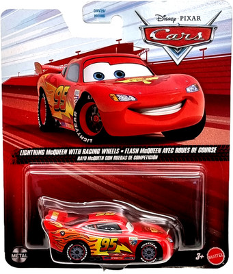 Disney PIXAR DXV29 Cars 1:55 Auto  Lightning   McQueen With Racing Wheels FLM20