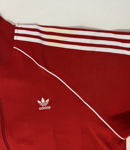 Adidas Originals Superstar Track Jacket Better Scarlet White Size 2XL IL2494 - Picture 3 of 10