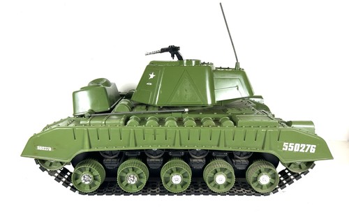 Vintage 1960’s Tiger Joe Tank by Deluxe Reading W/ Remote Control - Picture 2 of 17