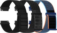 UhrenarmbäNder Nylon 16-22Mm Schnellverschluss Atmungsaktiv Gewebt Sport Herren