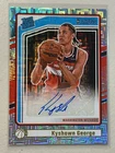 Kyshawn George 2024-25 Panini Donruss Choice Rated Rookie Auto Autograph RC #266