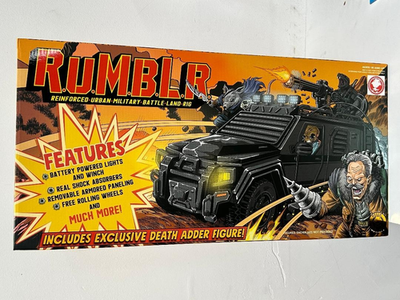 Mezco One:12 Collective RUMBLR VEHICLE + Death Adder Figure