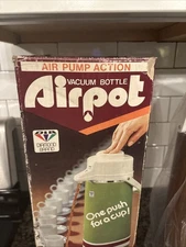 AIRPOT diamond brand one push air pump action coffee pot, New