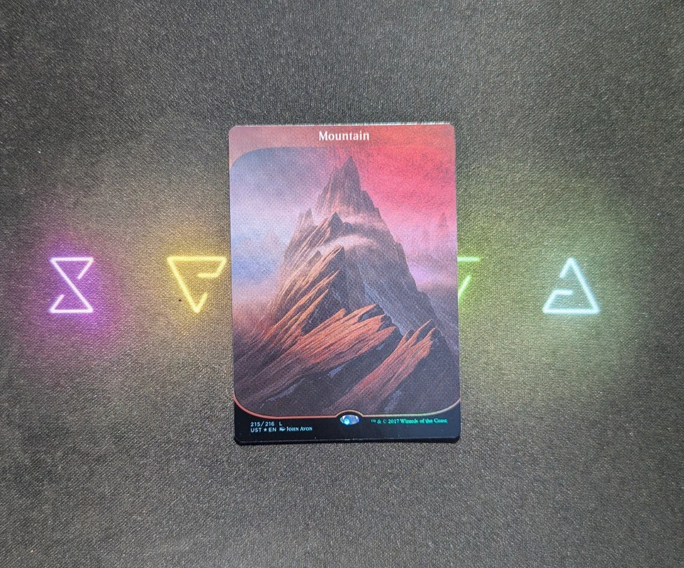 NM Foil Mountain Unstable Land MTG 215 - Image 2 of 2