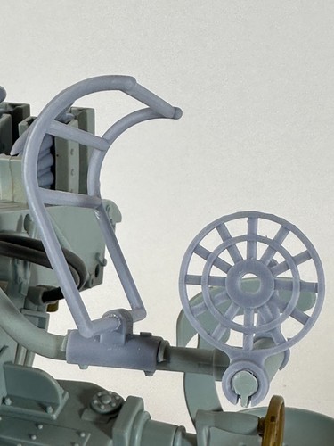 Replacement Parts for 2000 GI Joe Navy Gunner with Twin Mount Anti-Aircraft Gun - Picture 10 of 44