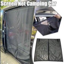 Fits Sliding Door Magnetic Mosquito Fly Screen Net Camper Van NEW~