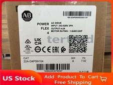 22A-D4P0N104 2022 SER A New Allen Bradley PowerFlex 4 1.5 kW 2 HP AC Drive