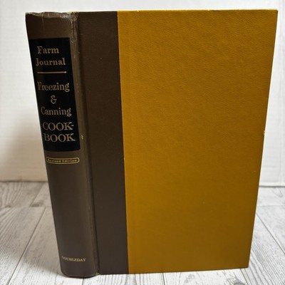 Vintage 1973 Freezing & Canning Cookbook Recipes from America's Farms Revised Ed
