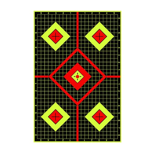 10/20 Pack 12x18" Shooting Targets Gun Reactive Exercise Splatter Paper Target - Picture 18 of 22