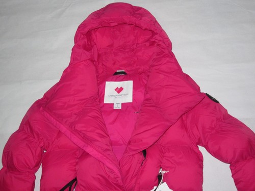 Obermeyer Isla Puffer Down Jacket Showstopper Pink Teen Girls Size Large NEW! - Picture 7 of 14