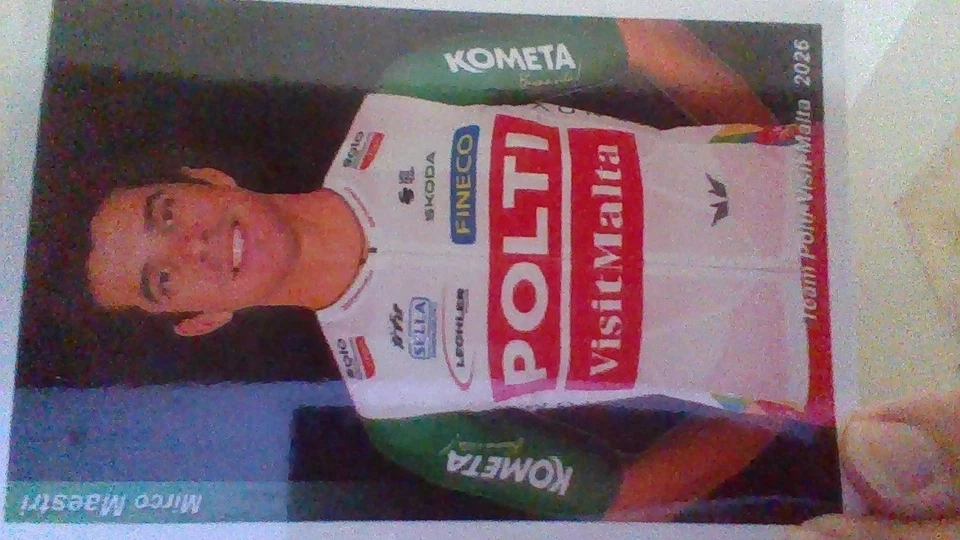 CYCLISME 2026  -TOUR DE FRANCE : CARTE MIRCO MAESTRI TEAM POLTI VISIT MALTA - Photo 1/1