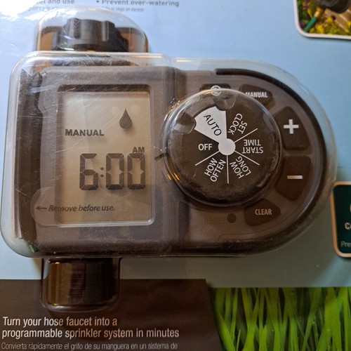ORBIT SCHLAUCH WASSERHAHN TIMER Neu im Paket - Bild 6 von 7