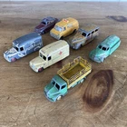 Vintage Dinky Toys Job Lot x 7 – Trucks, Vans & Cars – Meccano – Play worn #c101