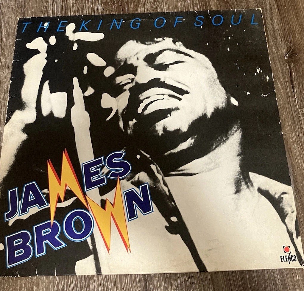 photo of James Brown The King Of Soul Elenco Brazilian Release Used Excellent
