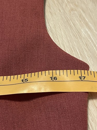 M.M. LaFleur Pauline Dress Size 10 Brick Red Career Square Neck A-line Travel - Picture 13 of 13