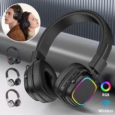 Wireless Bluetooth Headphones Super Bass Foldable Stereo Earphones Headsets Mic
