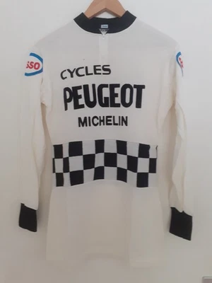 MAILLOT TOUR DE FRANCE STEPHEN ROCHE PEUGEOT - Photo 1/4