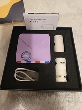 Phomemo Mini Thermal Printer Model M025 Portable Purple. Open Box. Free Ship!