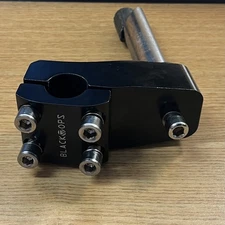 Black Ops MX BMX Quill Stem, 21.1 Four Bolt Top Load Stem