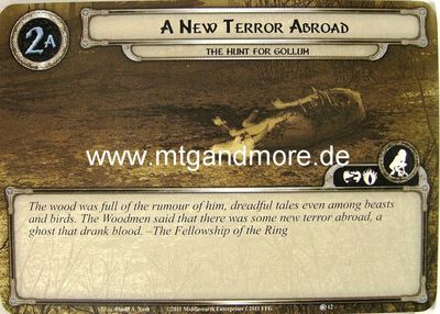 Lord of the Rings LCG  - 1x A New Terror Abroad  #012