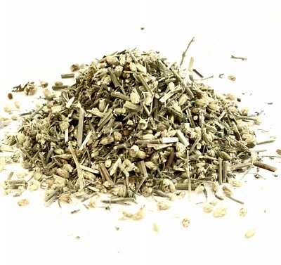 VALLEY VIEW RANCH Yarrow white flower heads / dry / organically grown in MN.