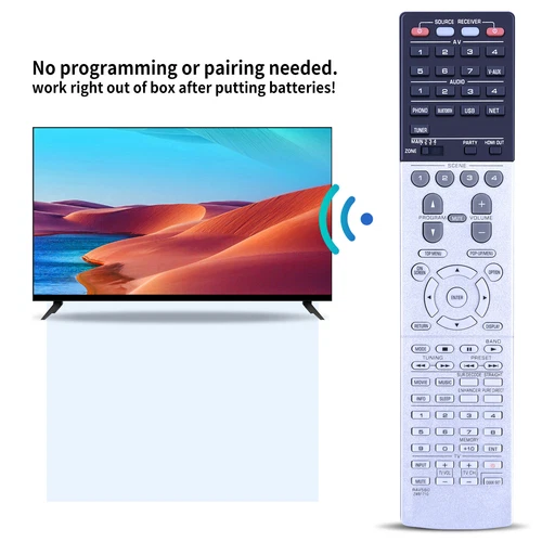 RAV560 ZW91710 Remote Control Work For Yamaha Audio Receiver RX-A3070 RXA3070 - Picture 3 of 8