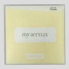 Close To My Heart My Acrylix Stamp Set Princess D1115 Frog Crown Castle Heart