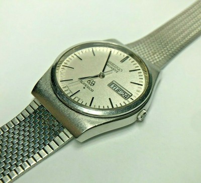 w561] SEIKO SUPERIOR 9983-8000 Twin quartz Quartz New battery VG/EX | eBay