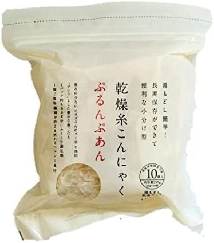 KONJAC SHIRATAKI Fideos Secos Pasta ZEN (25 g × 10 piezas) × 4 bolsas de Japón