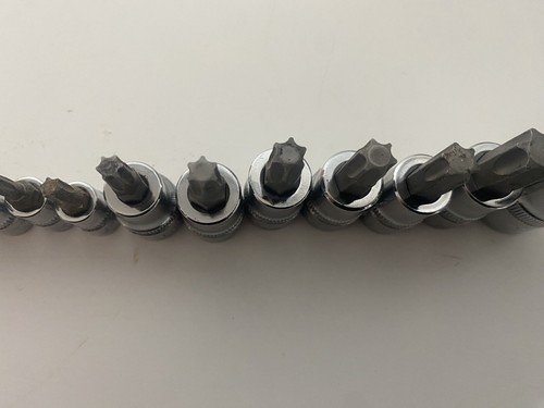 Mac Tools Set di Prese Torx T8-T60 Unità Mista Standard Torx Set 13pz - Foto 6 di 12