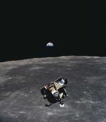 APOLLO 11 MOON LANDING GLOSSY POSTER PICTURE PHOTO PRINT buzz aldrin nasa 5545